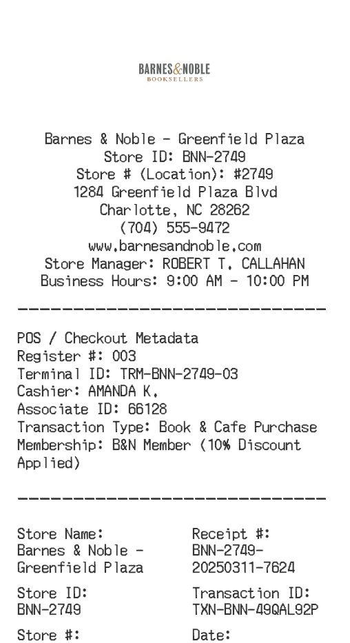 Receipt Image