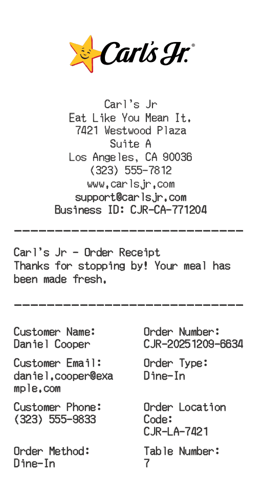 Receipt Image
