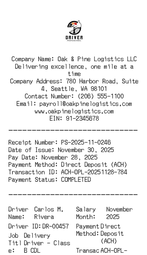 Receipt Image