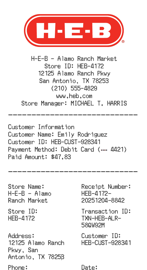 Receipt Image