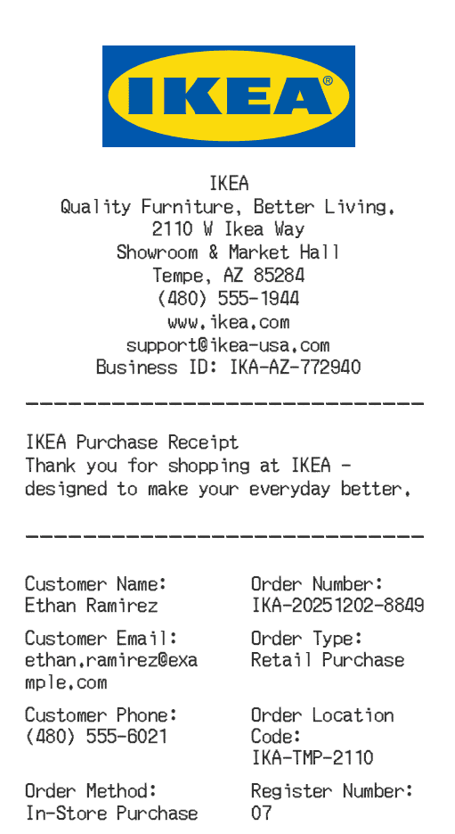 Receipt Image