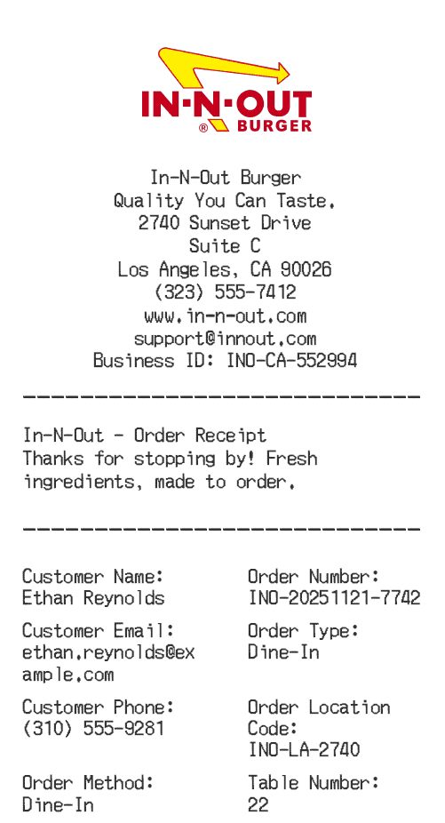 Receipt Image