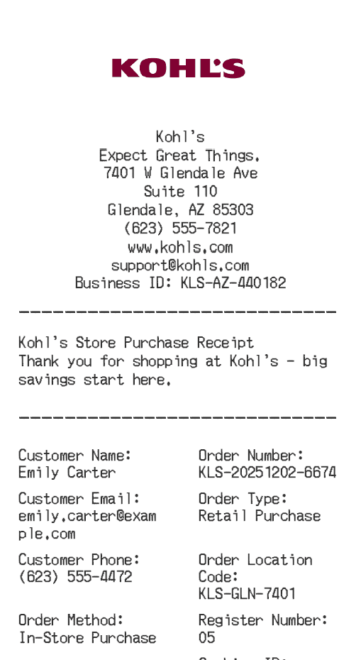 Receipt Image