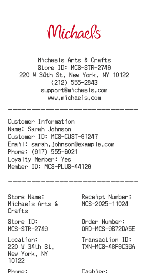 Receipt Image