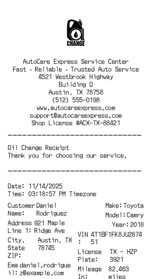 Receipt Image