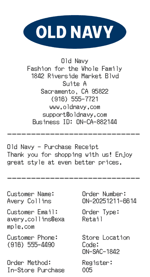 Receipt Image