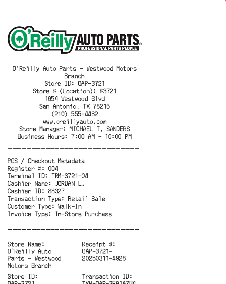 Receipt Image