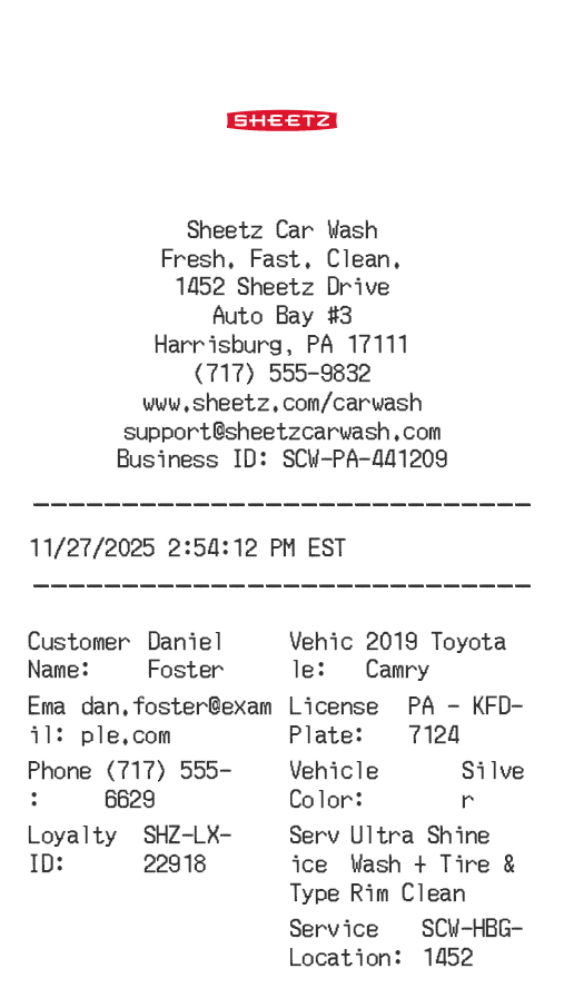 Receipt Image