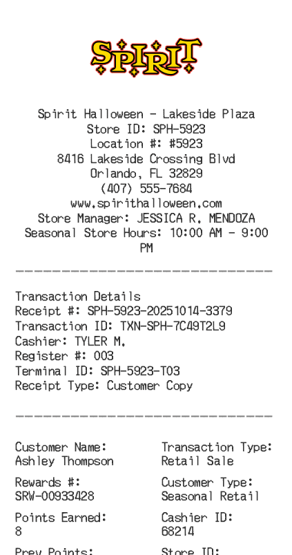 Receipt Image