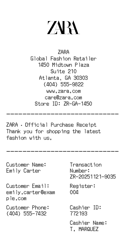Receipt Image