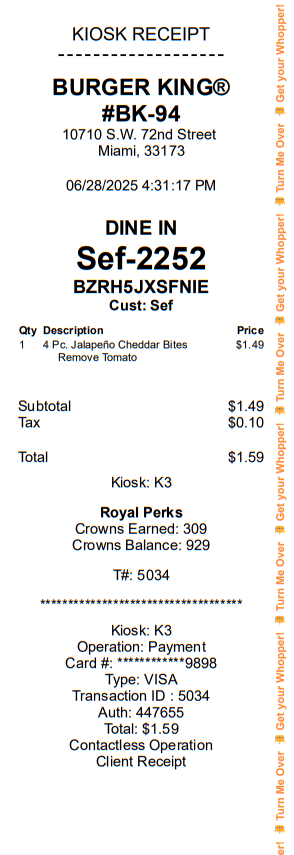 Receipt Image