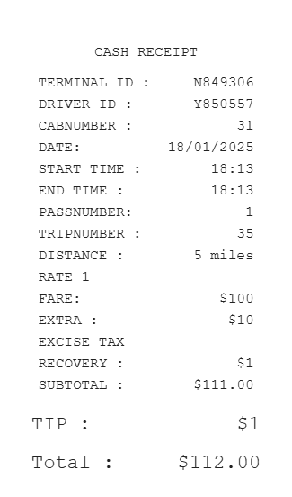 Cash Receipt Logo