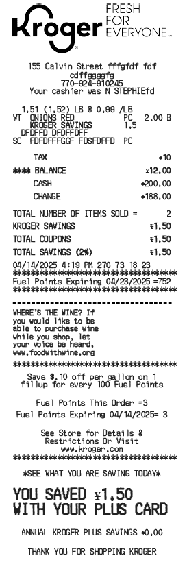 Receipt Image