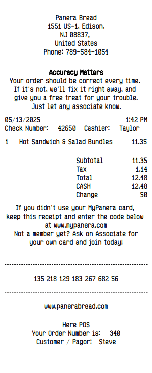 Receipt Image