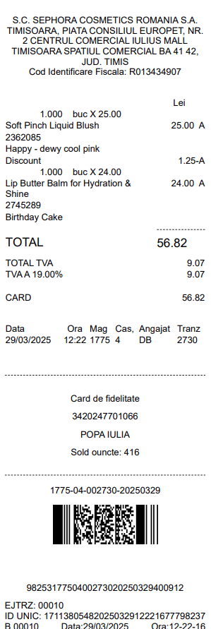 Receipt Image
